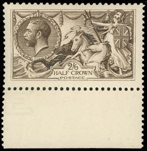 GRAN BRETAGNA 1913 - (Unif.n.153), 2/6 s. ... 