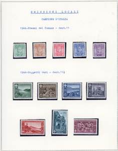 AREA ITALIANA 1919/1946 - Insieme ... 