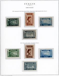 CORPO POLACCO 1945/1946 - Avanzata ... 