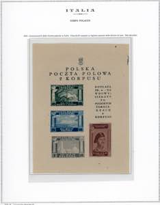 CORPO POLACCO 1945/1946 - Avanzata ... 