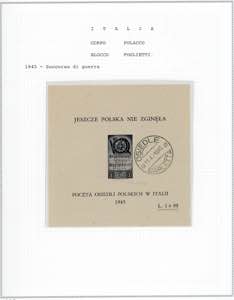 CORPO POLACCO 1945/1946 - Avanzata ... 