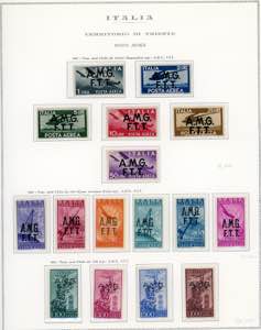 TRIESTE A AMG-FTT 1947/1954 - ... 