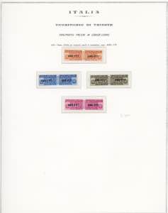 TRIESTE A AMG-FTT 1947/1954 - ... 