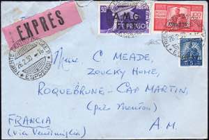 TRIESTE A AMG-FTT 1949/1950 - ... 