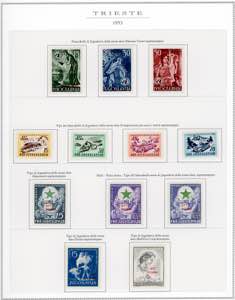 TRIESTE B 1948/1954 - La ... 