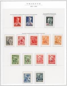 TRIESTE B 1948/1954 - La ... 