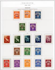 TRIESTE B 1948/1954 - La ... 