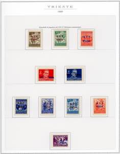 TRIESTE B 1948/1954 - La ... 