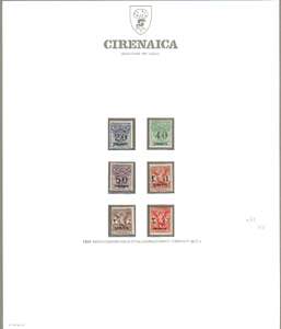 COLONIE ITALIANE CIRENAICA ... 