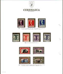 COLONIE ITALIANE CIRENAICA ... 