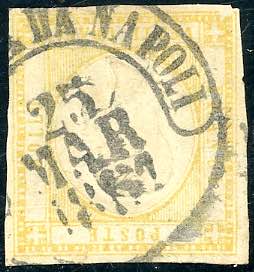 1861 - 20 grana giallo (23), ottimo stato, ... 