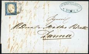 INCOMING MAIL 1859 - 20 cent. (Sardegna ... 
