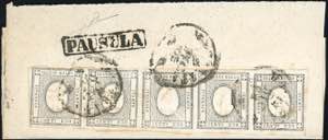 PAUSULA - 1 cent. per stampati (19), ... 