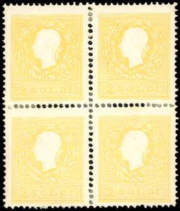 1859 - 2 soldi giallo vivo, II tipo (28a), ... 
