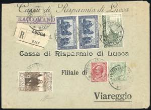 1926 - 5 + 2,50 lire, 20 cent., 1,25 lire, ... 