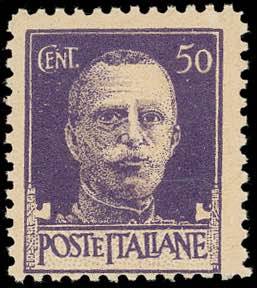 1931 - 50 cent. Imperiale, falso per posta ... 