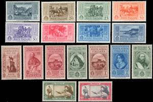 1932 - Garibaldi (314/325+A), gomma integra, ... 