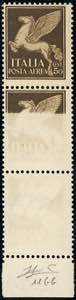 1930 - 50 cent. Imperiale, striscia ... 
