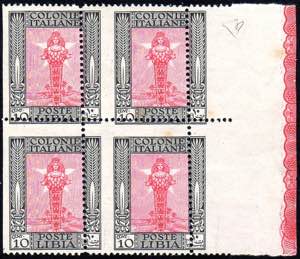 1924 - 10 cent. Pittorica, dent. 13 1/4 x ... 