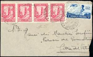 1936 - 20 cent. Pittorica, dent. 14, ... 