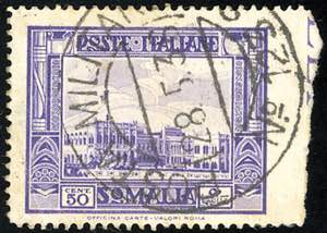 1935 - 50 cent. Pittorica, dent. 14, non ... 