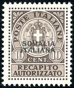 RECAPITO AUTORIZZATO 1939 - 10 cent. (1), ... 