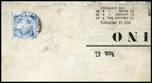 1861 - 1/2 tornese azzurro Crocetta (16), ... 