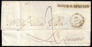 1844 - Lettera prefilatelica dallIsola del ... 