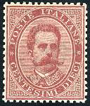 1879 - 10 cent. Umberto I (38), ottima ... 