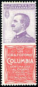 1924 - 50 cent. Columbia (11), gomma ... 