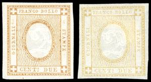1862 - 2 cent. per stampati, un esemplare ... 