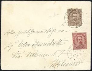 1887 - 30 cent. e 10 cent. Umberto I ... 