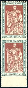 1929 - 30 cent. Emanuele Filiberto, dent. ... 