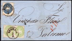 1865 - 3 soldi verde, coppia, 10 soldi ... 