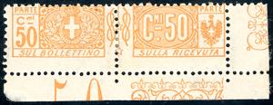 1914 - 50 cent. nodo di Savoia (11), ... 