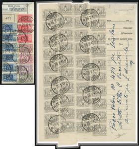 1947 - 3 lire Previdenza Postelegrafonici ... 