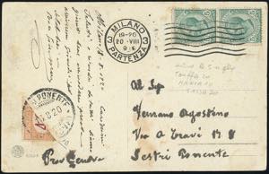 1920 - 40 cent. arancio e carminio (24), ... 