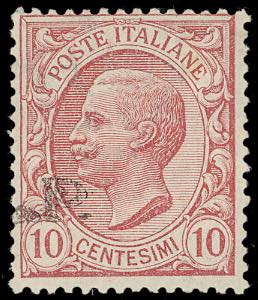 1923 - 10 cent. soprastampa solo P del III ... 