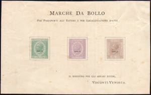 1863 - 1 lira, 10 lire, 1,50 lire marche da ... 