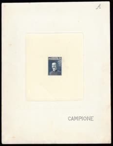 1906 - Saggio di un francobollo da 15 cent. ... 