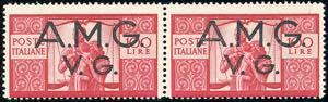 1946 - 100 lire Democratica, coppia ... 