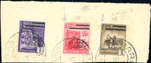 BARGE 1945 - 5 cent., 20 cent., entrambi con ... 