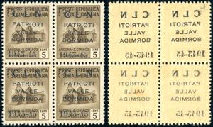 VALLE BORMIDA 1945 - 5 cent. Monumenti ... 