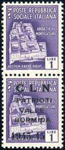 VALLE BORMIDA 1945 - 1 lira Monumenti ... 