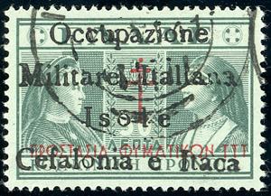 EMISSIONI DI ITACA 1941 - 50 l. Beneficenza ... 