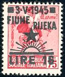 OCCUPAZIONE JUGOSLAVA FIUME 1945 - 16 lire ... 