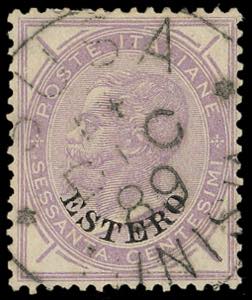 SUSA 1875  - 60 cent. De La Rue ... 