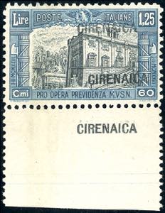 1927 - 1,25 lire + 60 cent. Milizia I, ... 
