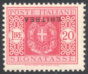 SEGNATASSE 1934 - 20 lire soprastampa ... 
