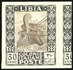 1924 - 30 cent. Pittorica, non dentellato ... 